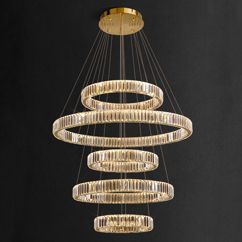 Подвесная люстра BERTOLDA COMBO D50+90+60+100+70 by ImperiumLoft