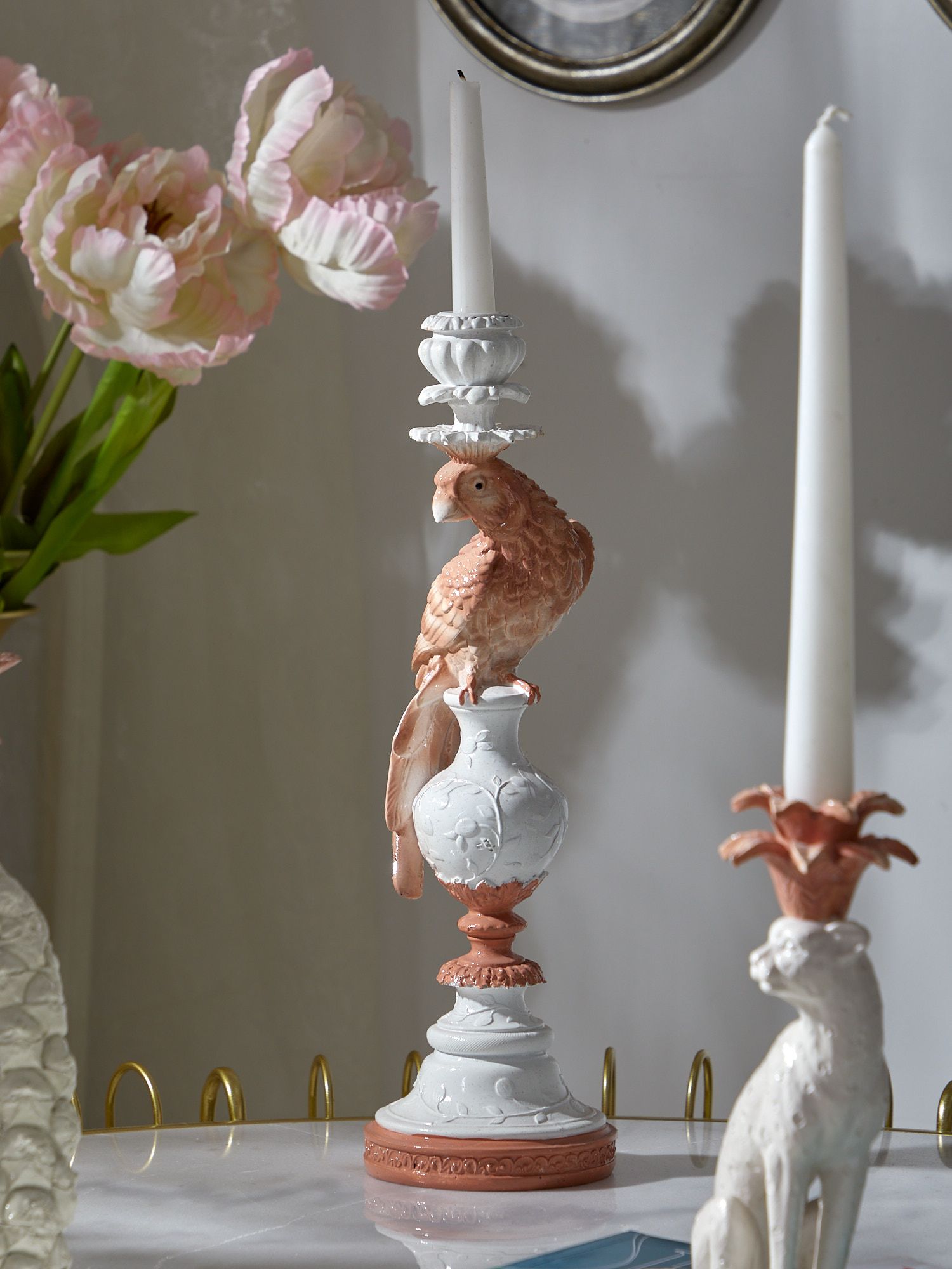 Подсвечник Попугай Glasar 28-738