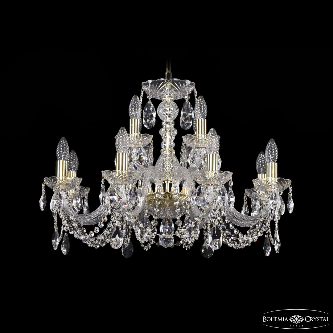 Люстра хрустальная 1402/8+4/240 G