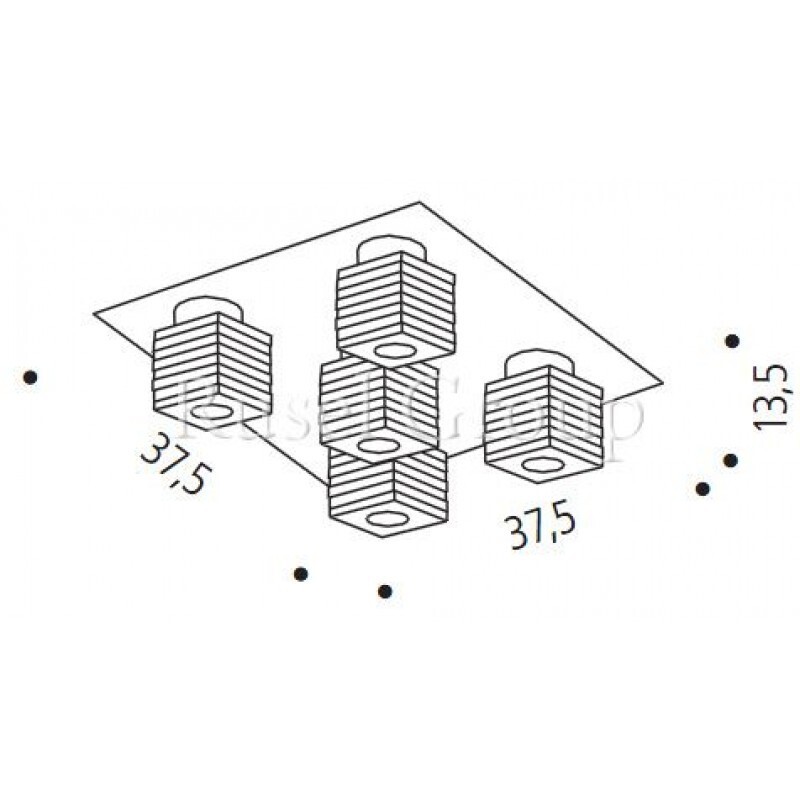 Потолочный светильник de MAJO OTTO X OTTO P5