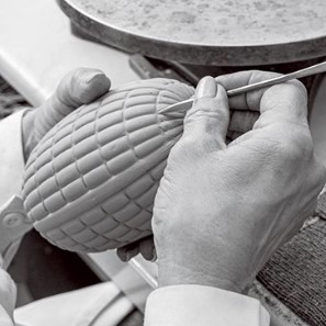 Настольная лампа ALISA TAB BLUE by ImperiumLoft