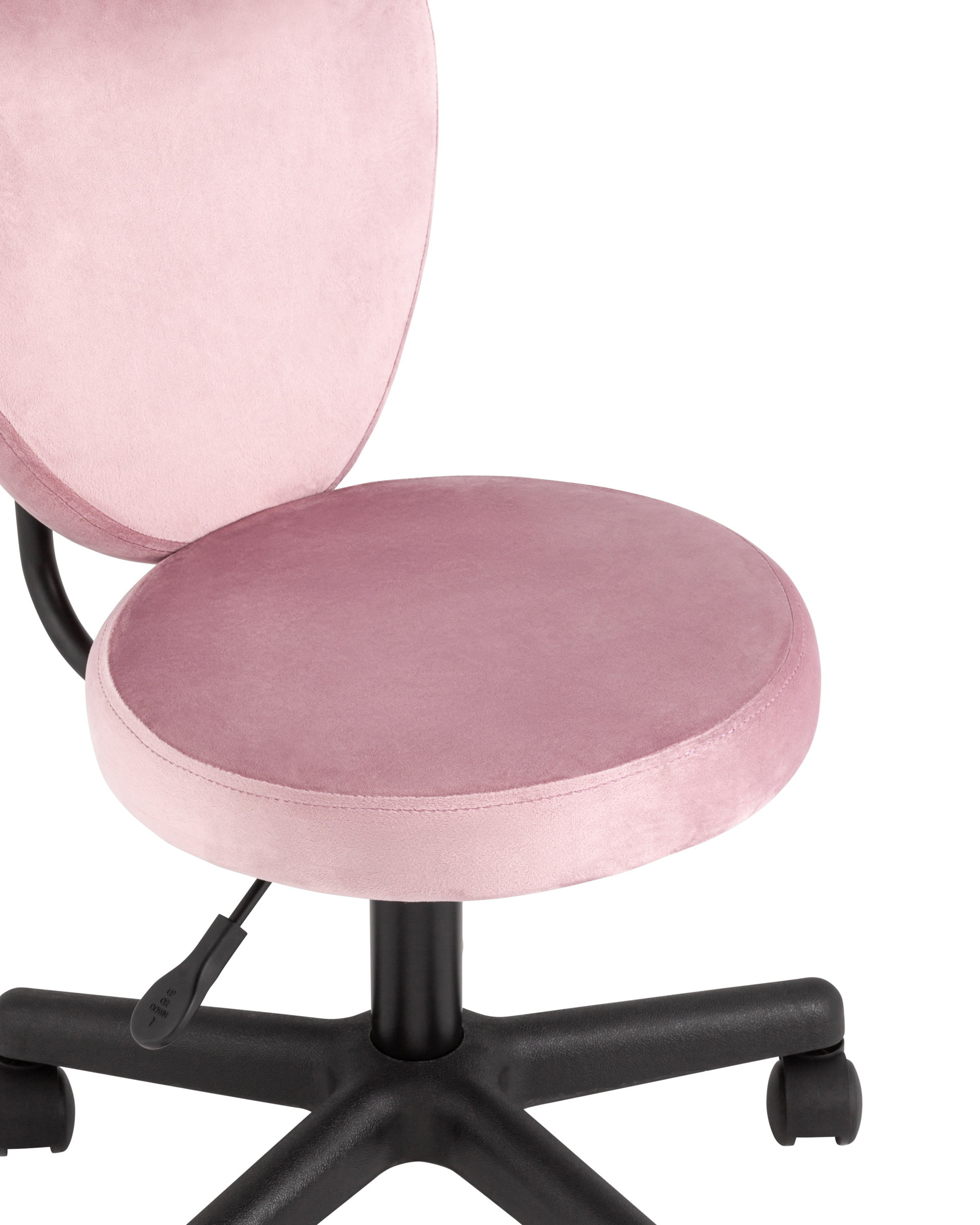 Стул офисный Харт розовый Stool Group