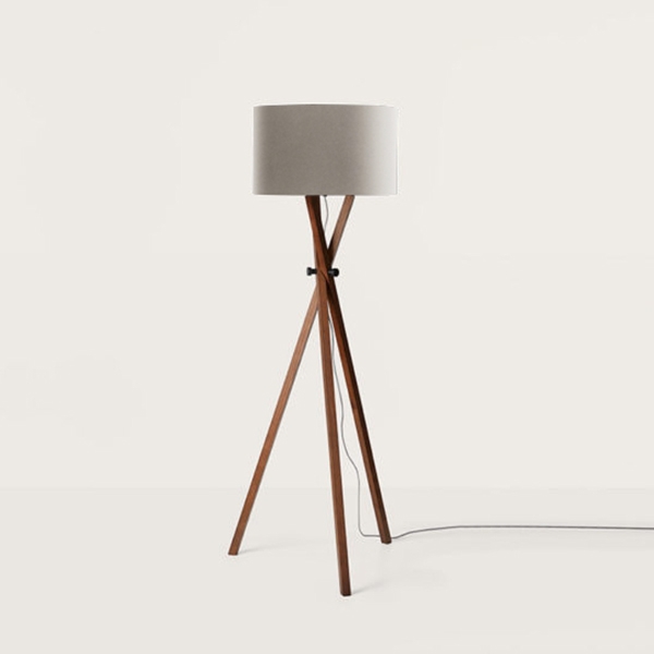 Торшер Cot c белым абажуром Aromas del Campo