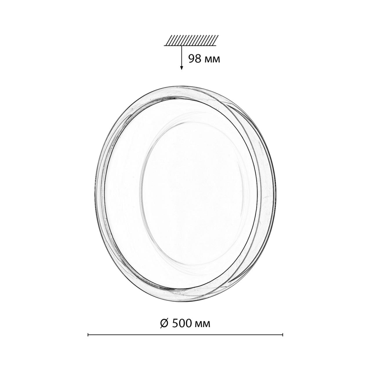 Настенно-потолочный светильник Sonex 7778/ELN