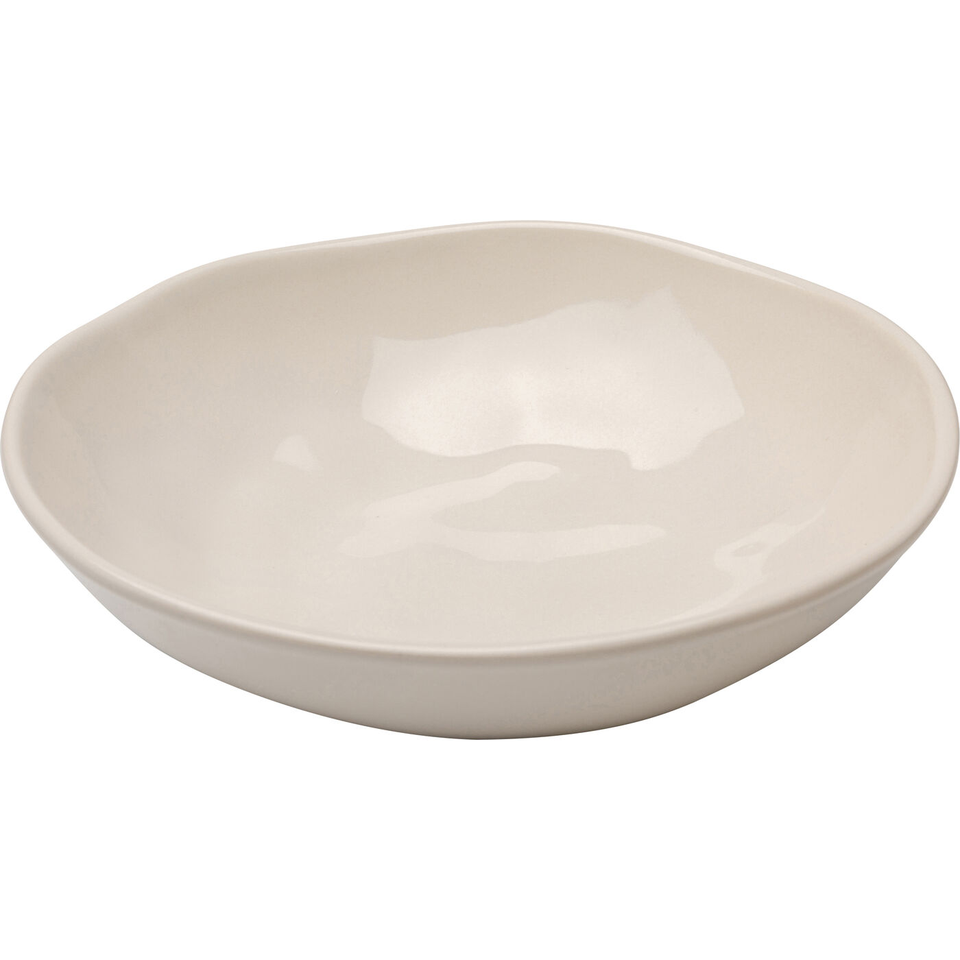 Тарелка Deep Organic Cream Ø22cm KARE 58175