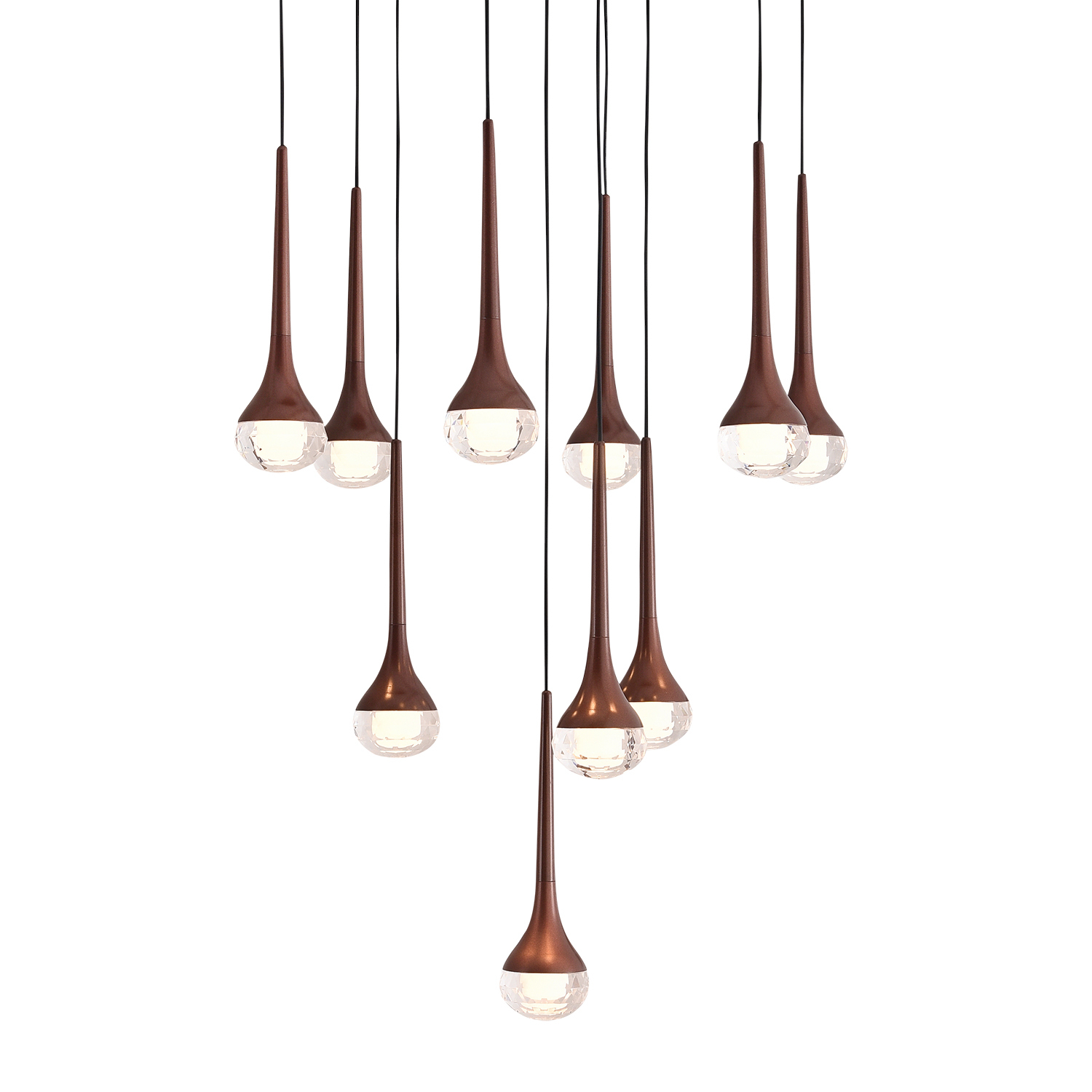 Подвесной светильник Delight Collection P0329-10B Coffee