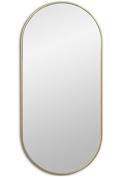 Kapsel M Gold Зеркало в тонкой раме Smal Art-Zerkalo SM004GL