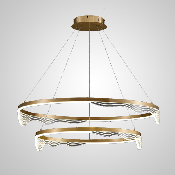 Подвесная люстра HANNA B A D80 D100 2R by ImperiumLoft