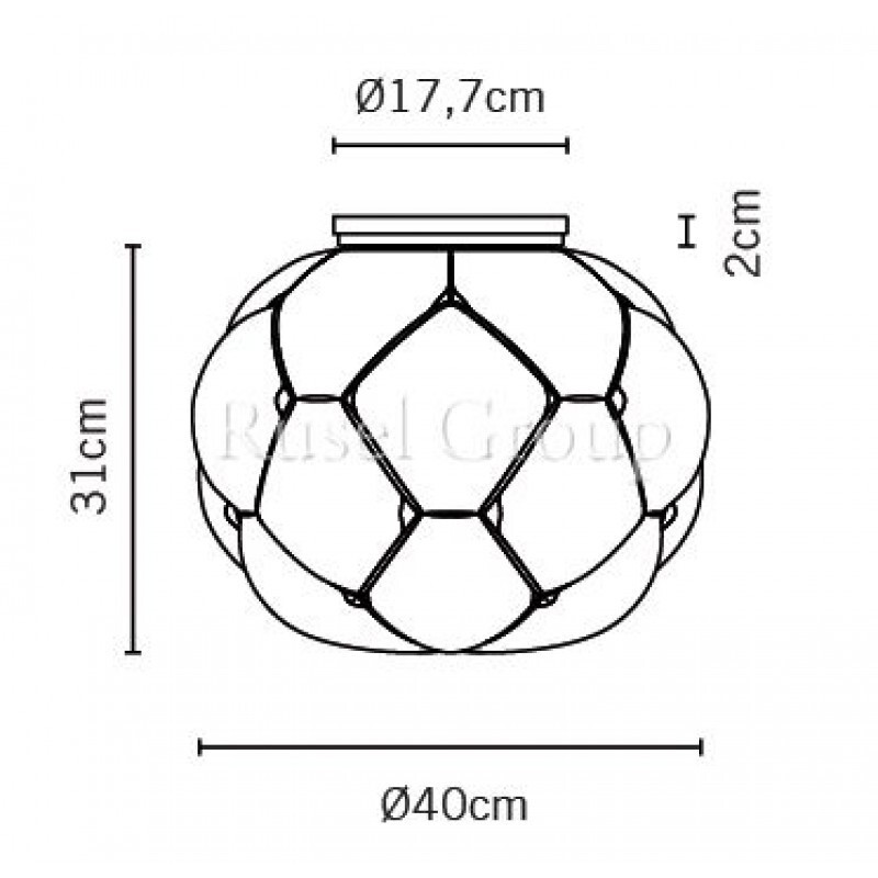 Потолочный светильник Fabbian Cloudy F21 E02 71