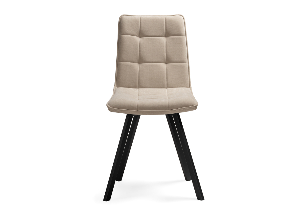 Стул Woodville Летисия бежевый / черный 491330