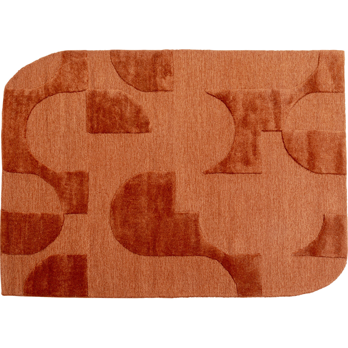 Ковер Flow Orange 170x240cm KARE 57929
