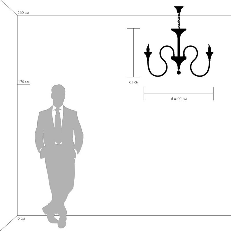 Подвесная люстра Lightstar 703084