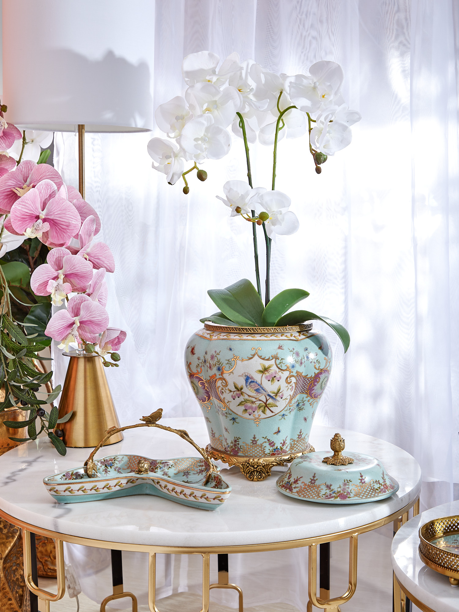 Блюдо Glasar C868HC/1/LG3042K