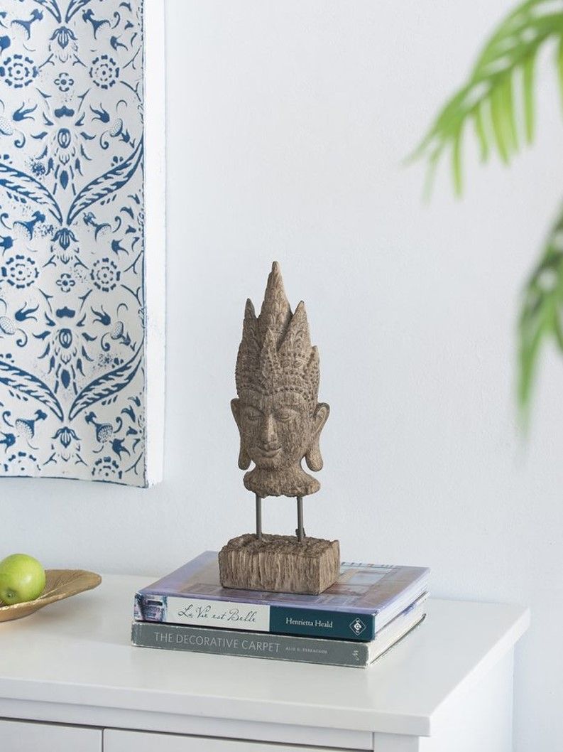 Фигурка Голова Будды Glasar 73631