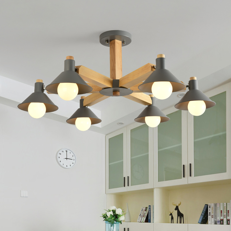 Люстра на штанге HORN B D94 Yellow by ImperiumLoft