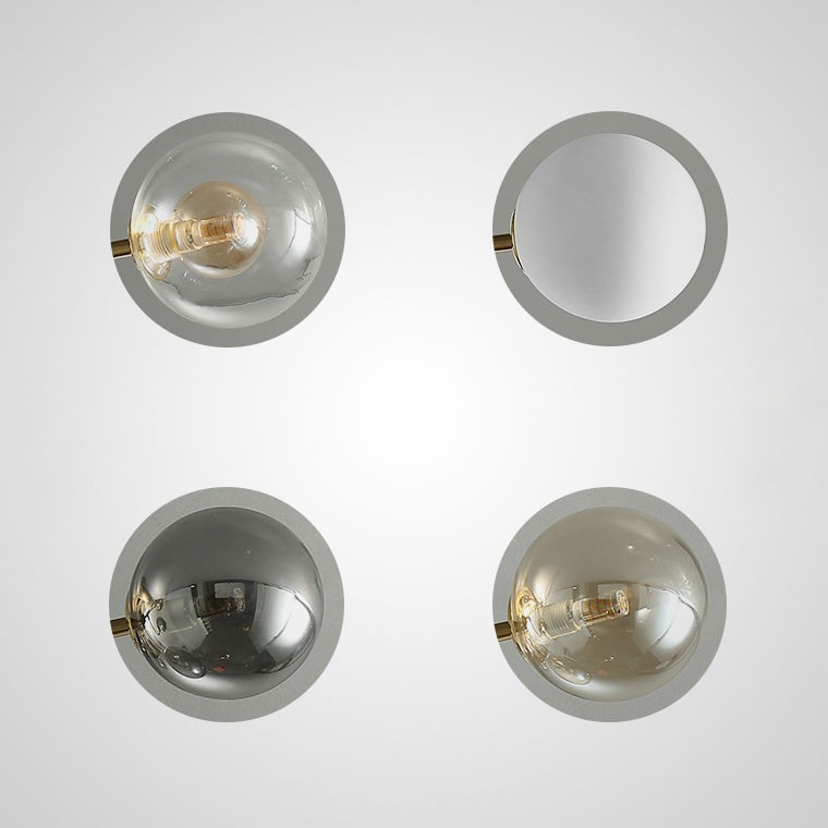 Подвесная люстра AGIRA D88 White by ImperiumLoft