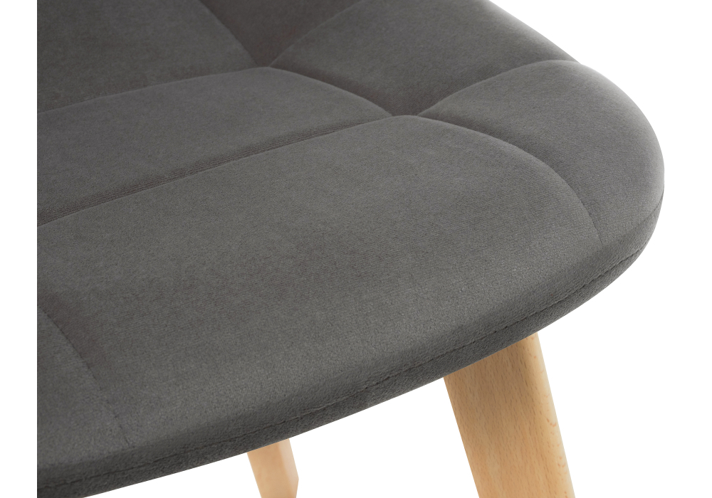 Стул деревянный Woodville Filip dark gray / wood 15101