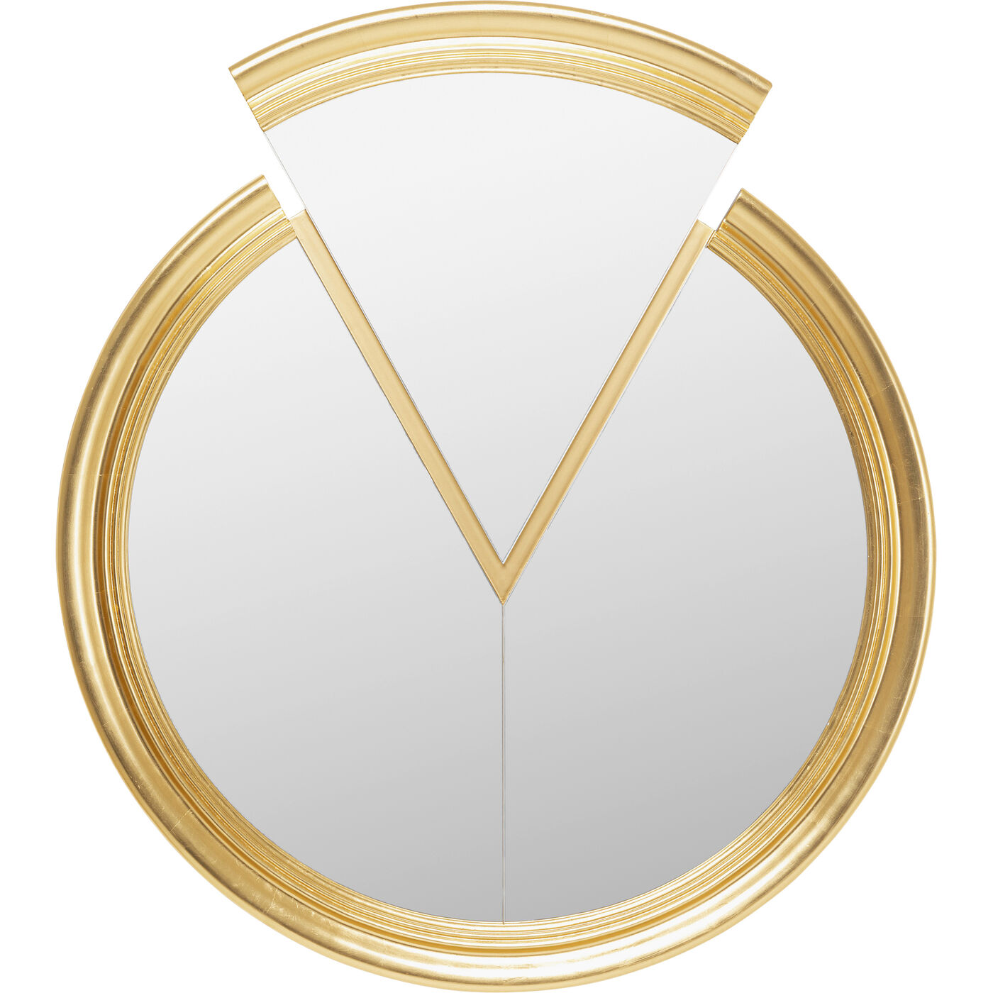 Зеркало Double Vision Round Piece 112x100cm KARE 70023