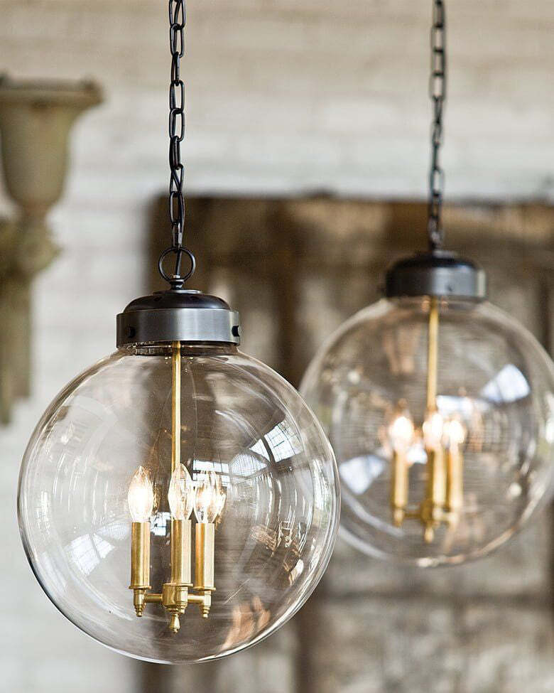 Круглый подвесной светильник Освальд Louvre Home JJ10515-3DB