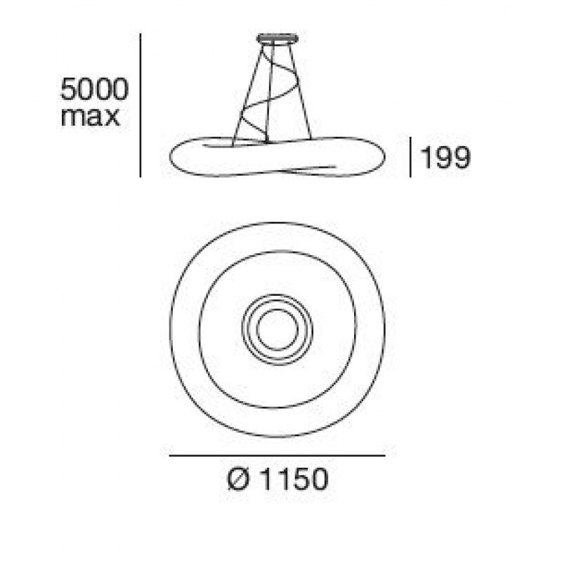 Подвесной светильник Linea Light MR. MAGOO 7788