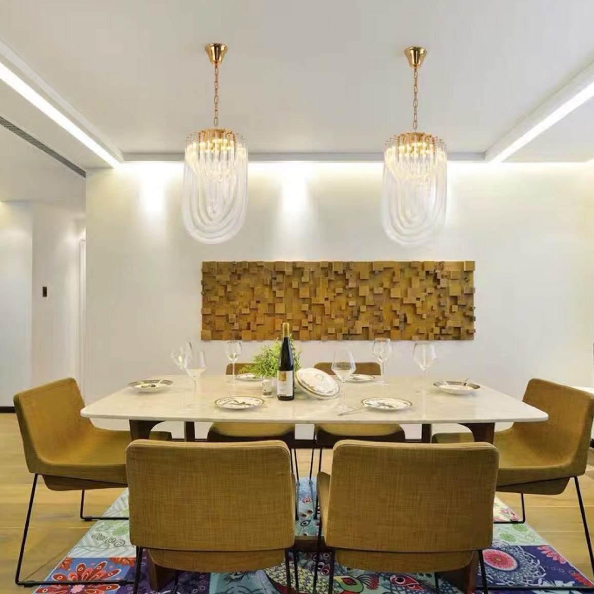Подвесная люстра FLOW LIGHT D30 by ImperiumLoft