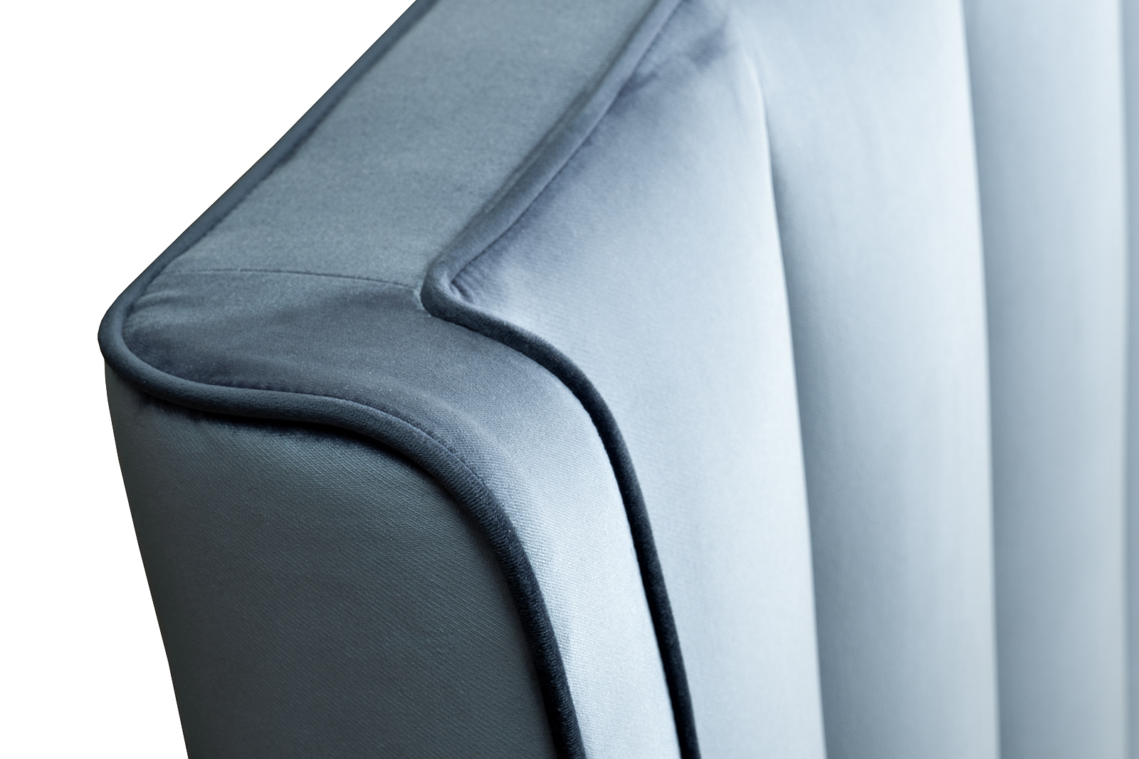 Кровать Odry c подъем.мех.вельвет синий Velv SIN 186*220*120 Garda Decor ODRY1К-160M-Velv SIN+Colt1006