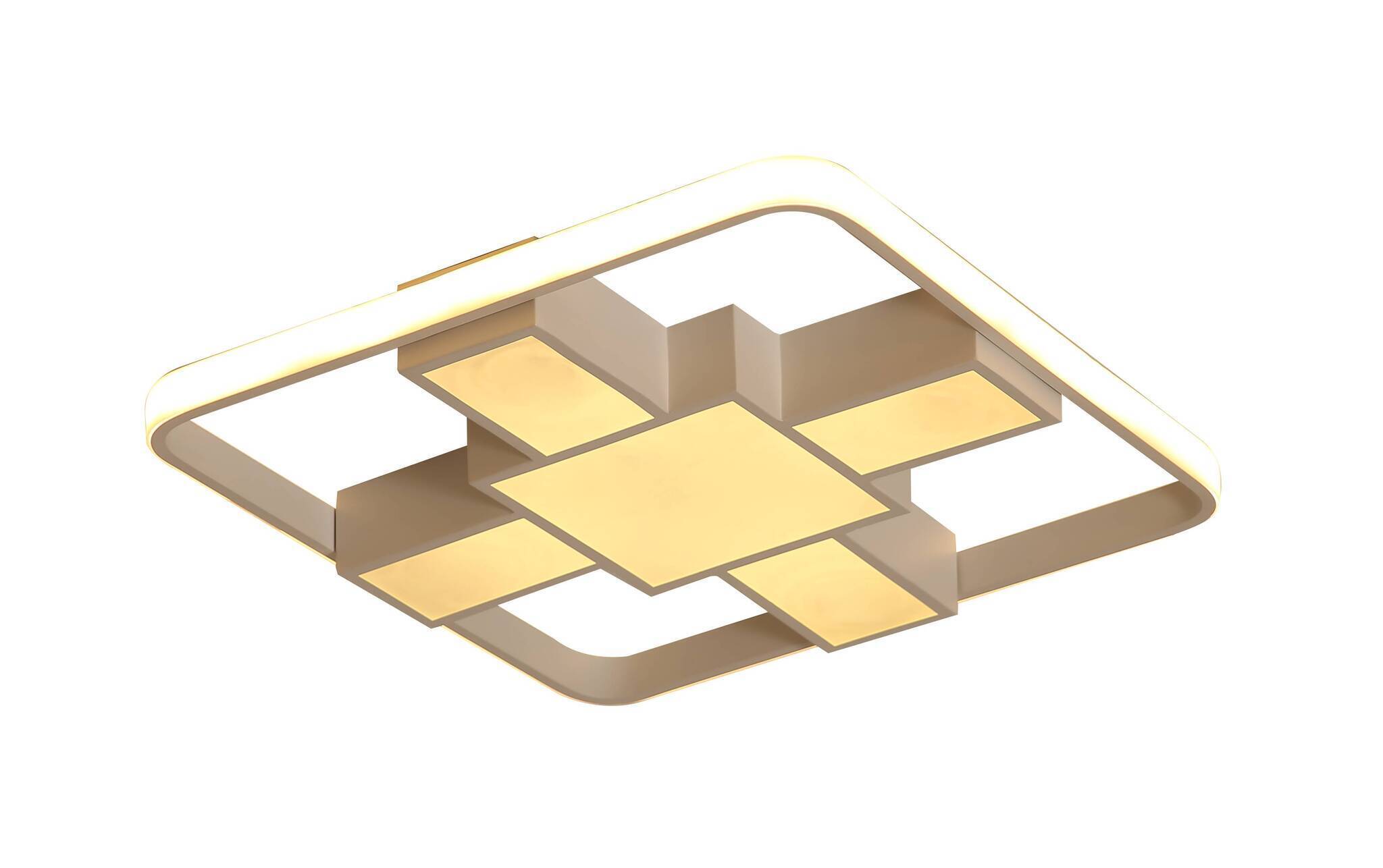 Светильник потолочный светодиодный Moderli V1052-CL Brass LED*57W