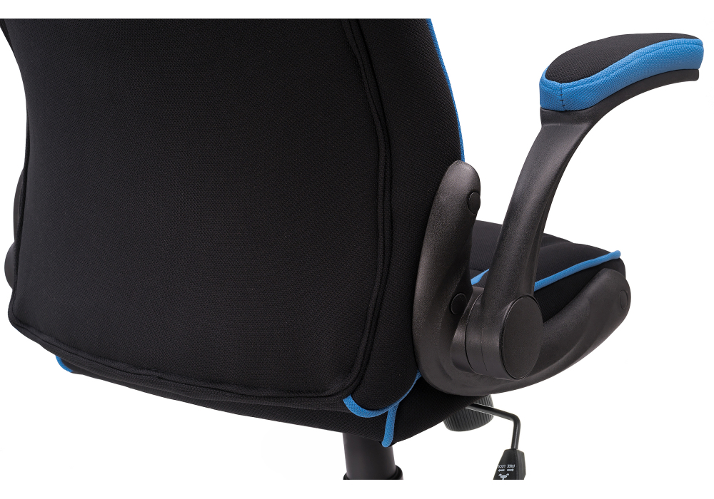 Стул Woodville Plast 1 light blue / black 11911