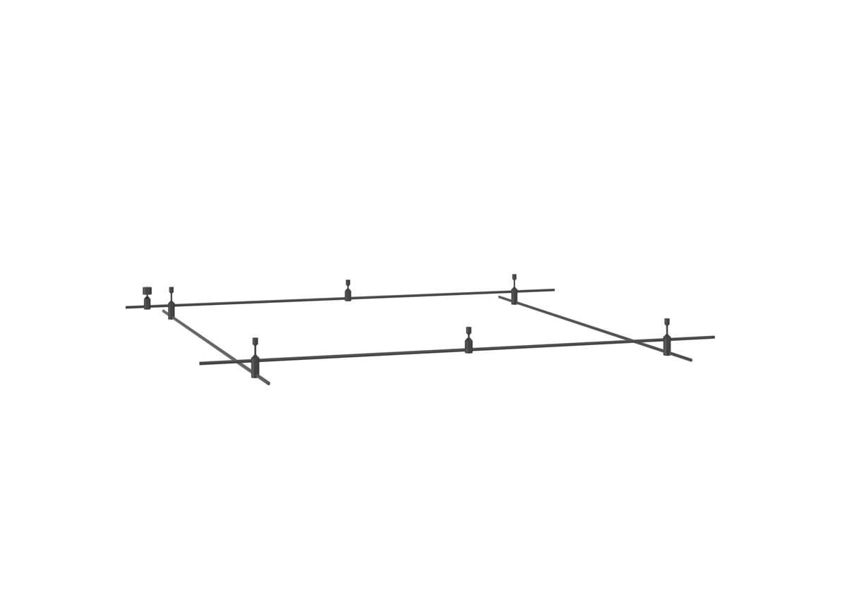 Основание Donolux DL20225L2000x2000A Black