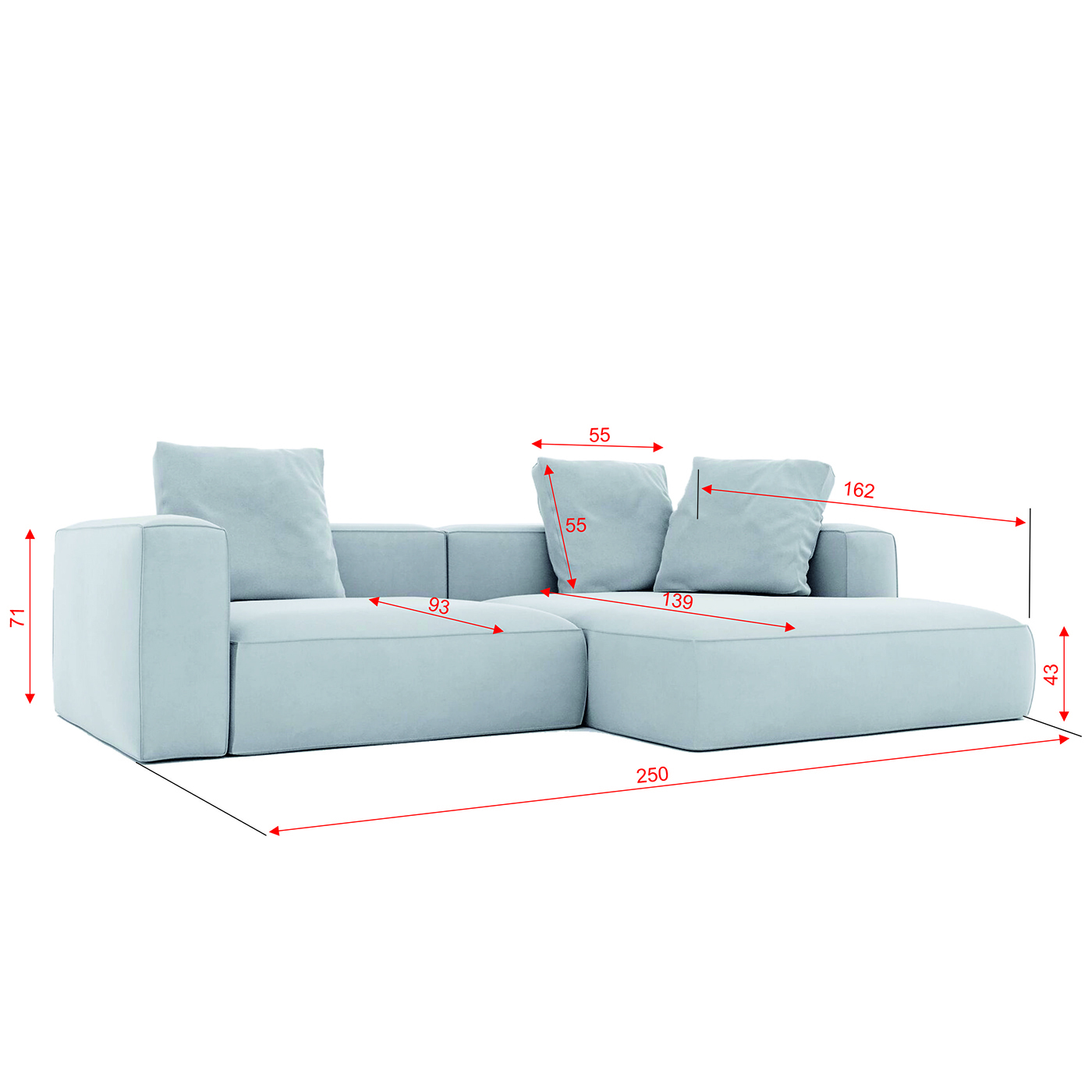 Диван-кровать Ткань Микровелюр KARE Memphis K00423