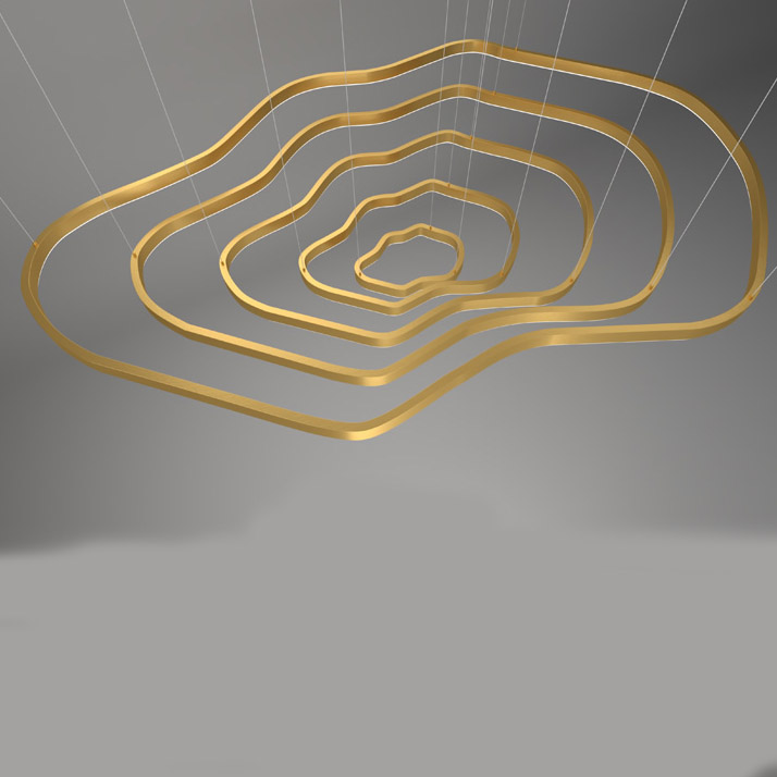 Подвесная люстра ANDANTE D40 D60 D80 D100 D120 D140 D160 by ImperiumLoft