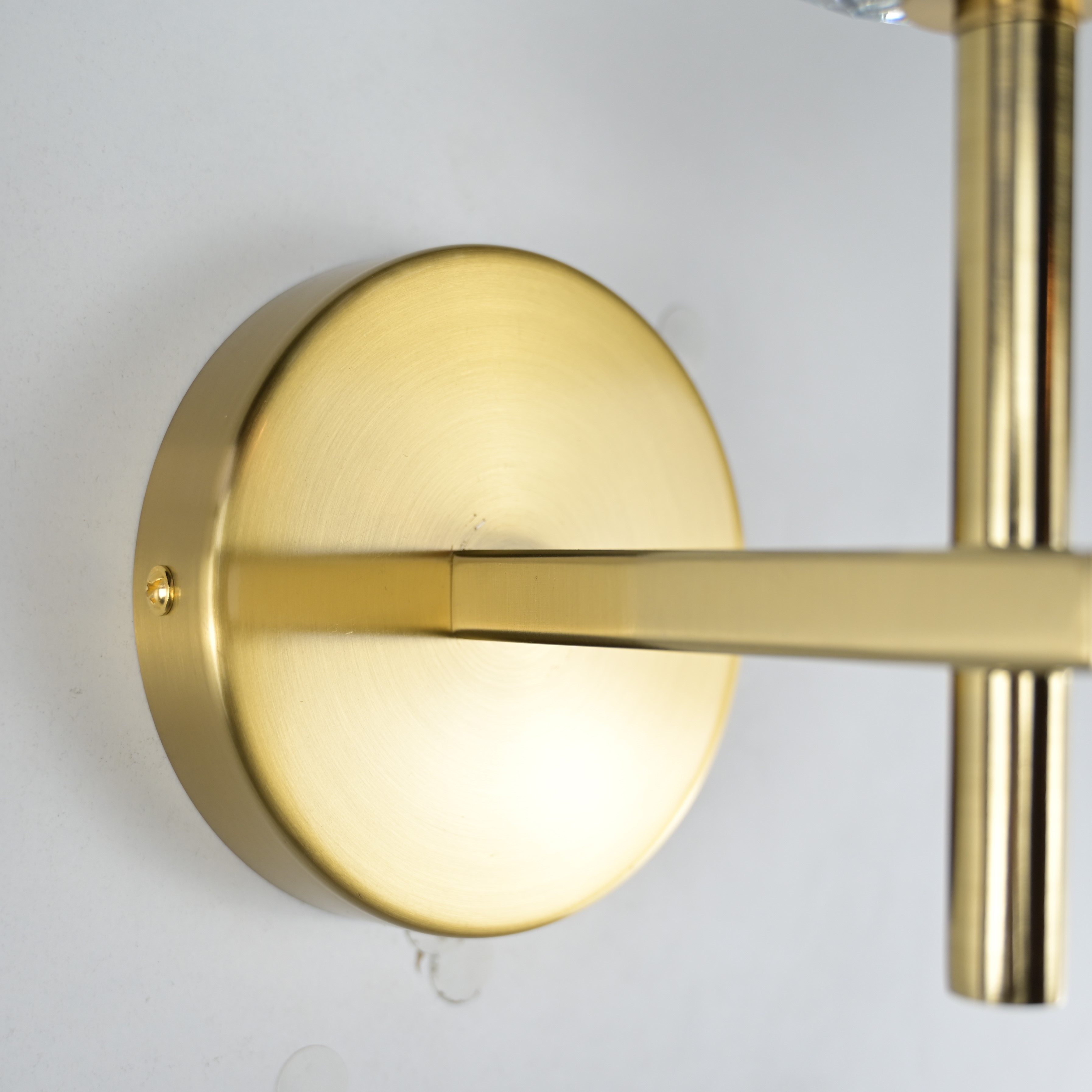 Бра Rh Boule De Cristal Single Sconce Brass By Imperiumloft