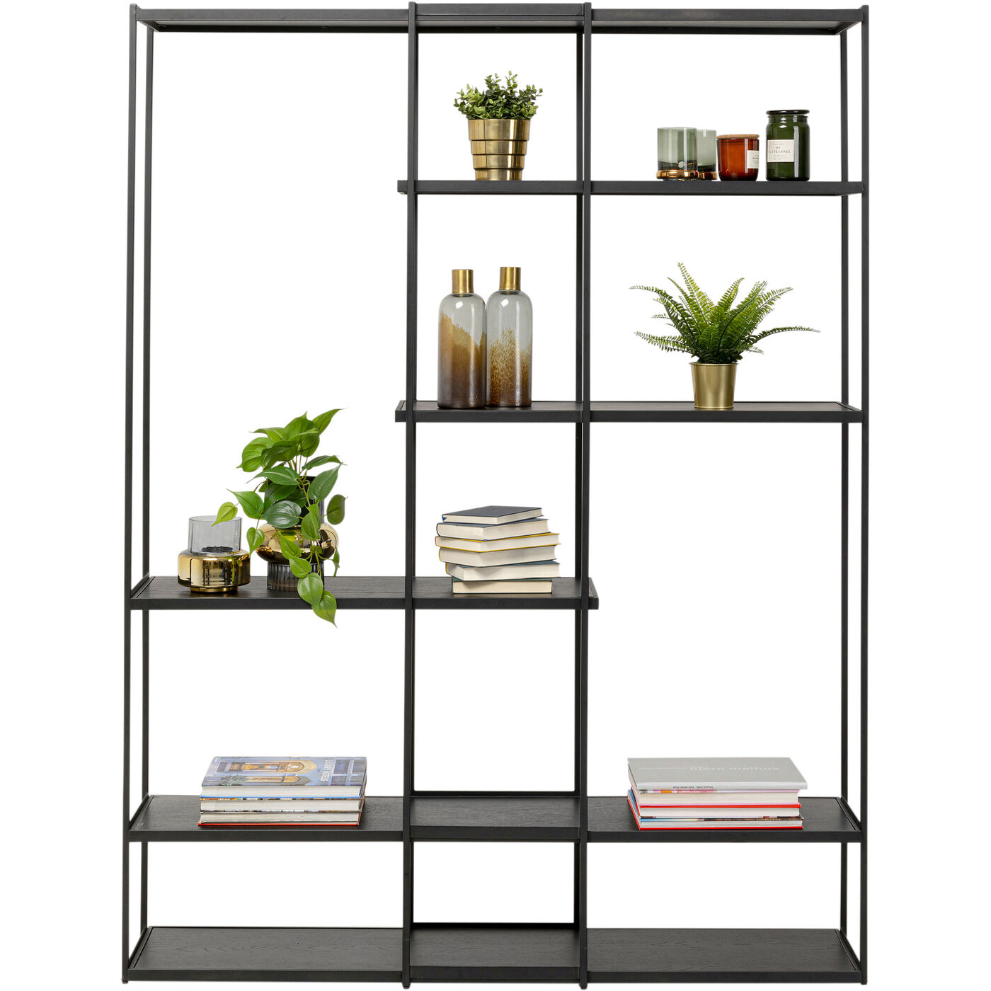 Стеллаж Oslo Black 150x200 см KARE 87950