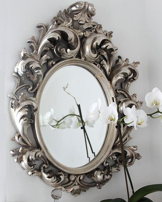 Зеркало "Овьедо" Florentine silver/19 Louvre Home
