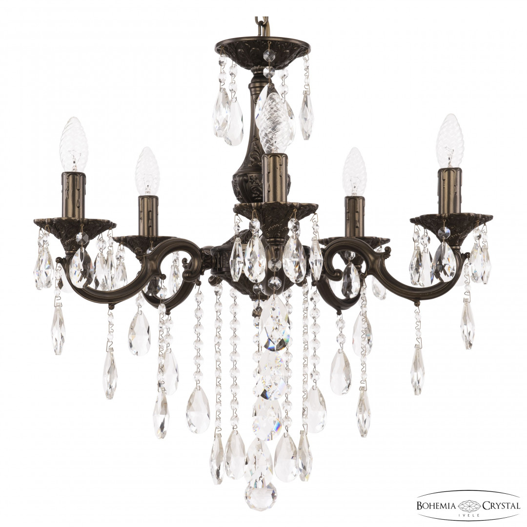 Люстра хрустальная AL78101/5/175 B PD Bohemia Ivele Crystal