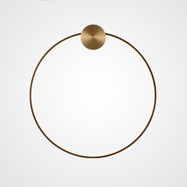 Настенный светильник WOLKE WALL D60 Black by ImperiumLoft