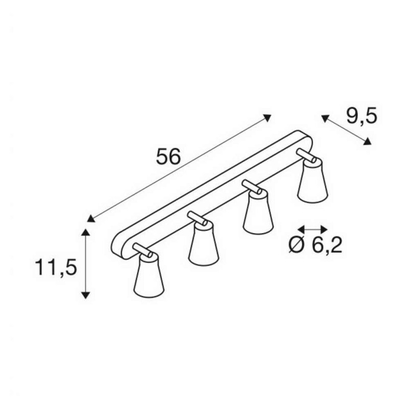 Потолочный светильник SLV 1000897