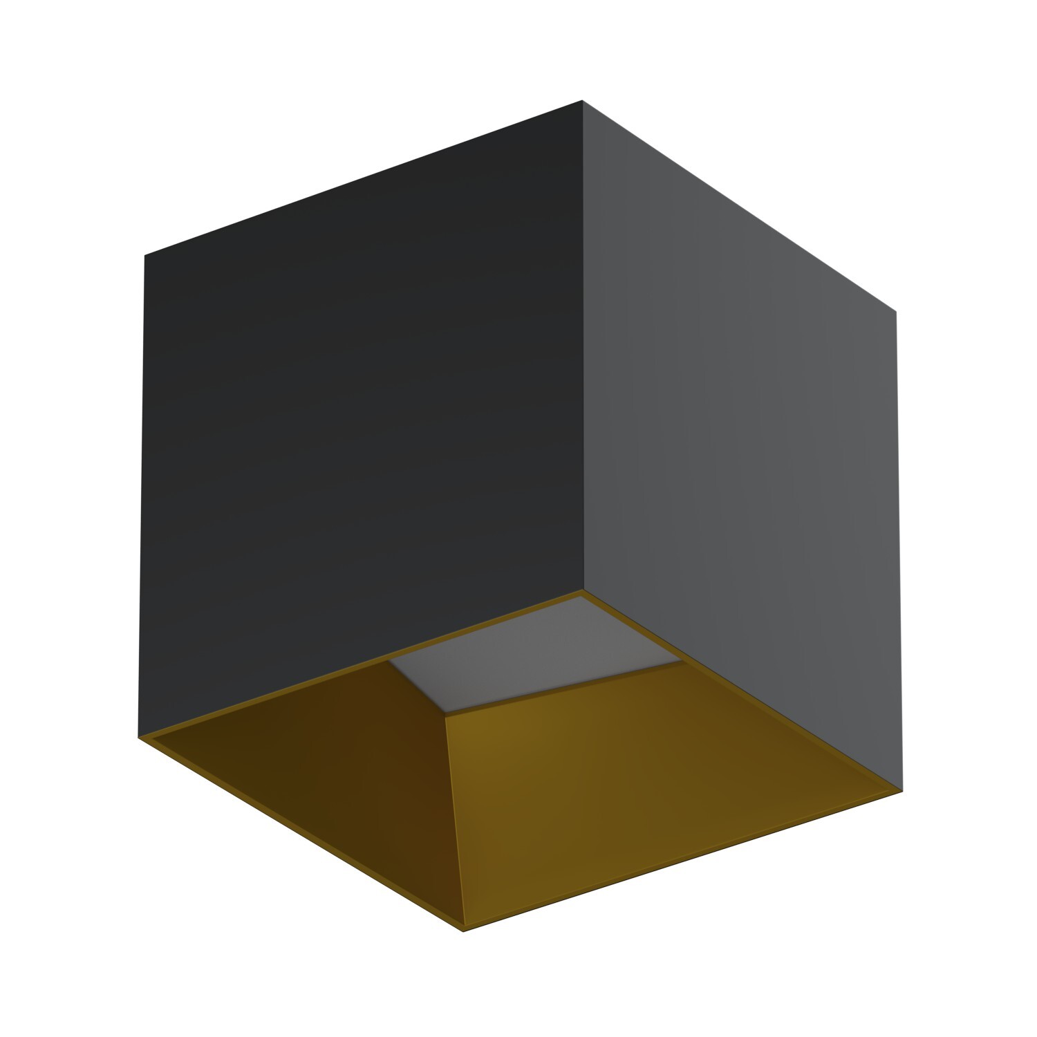 Накладной светодиодный светильник Ledron SKY OK Black-Gold