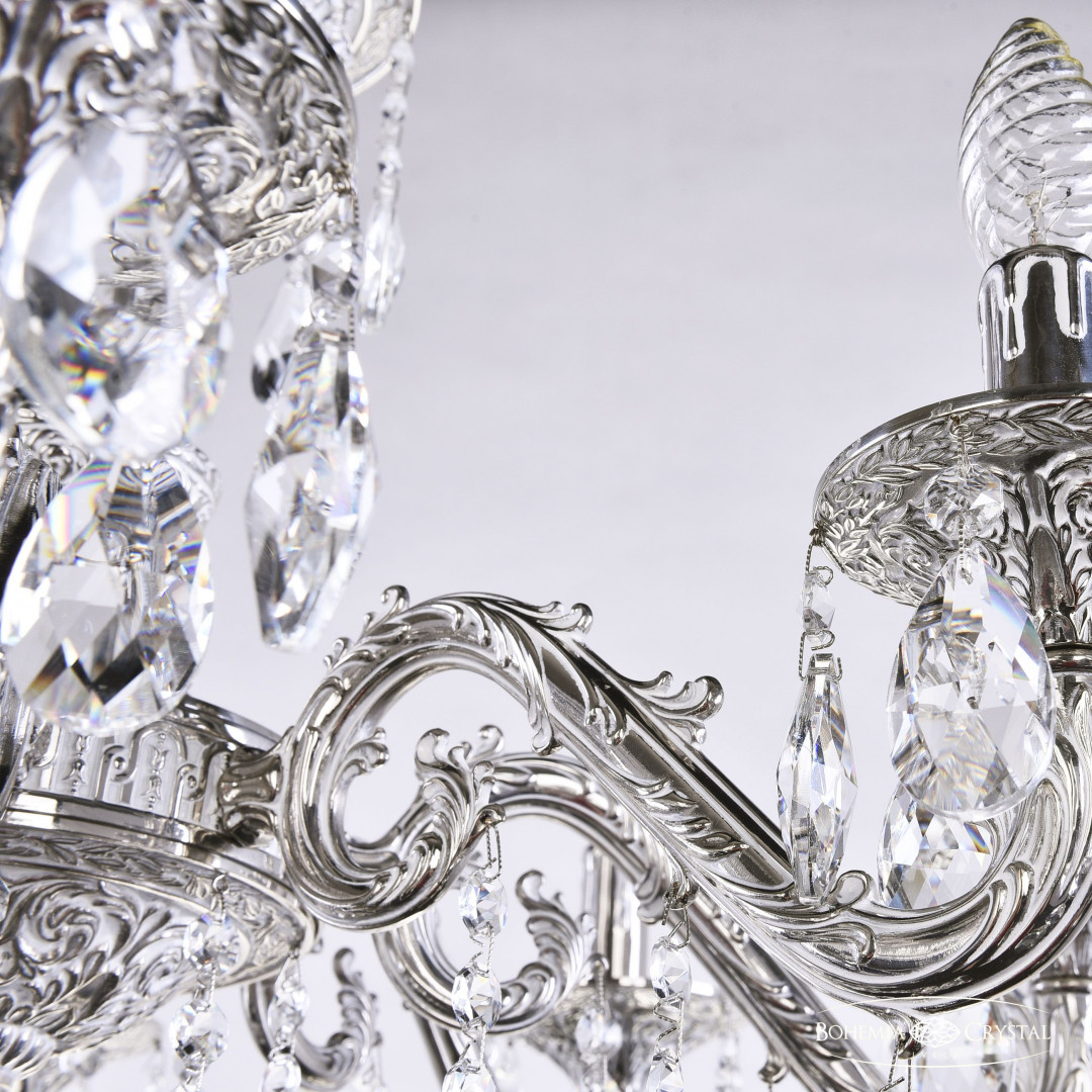 Люстра бронзовая с хрусталём 71102/8/210 B NW