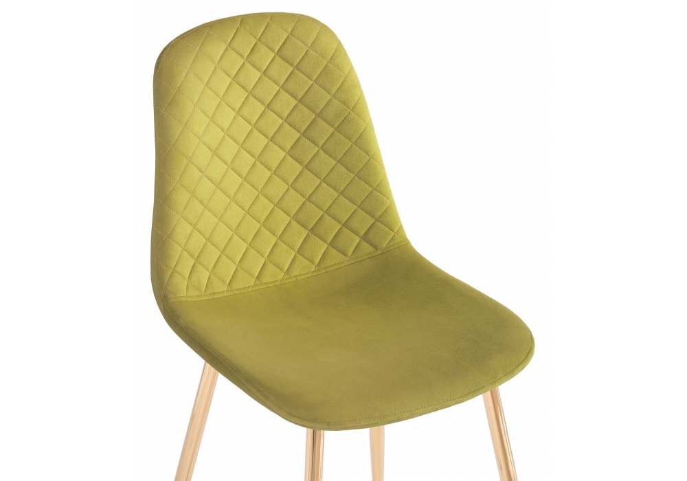 Стул Woodville Dabl khaki / gold 15291