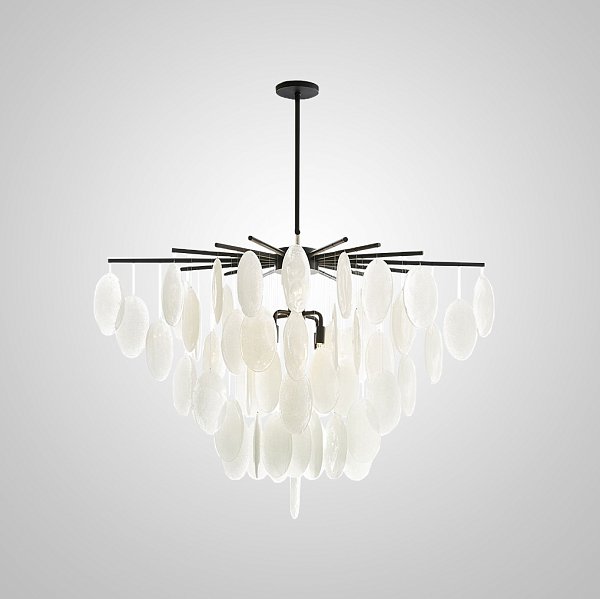 Потолочная люстра RITTA D75 Black by ImperiumLoft