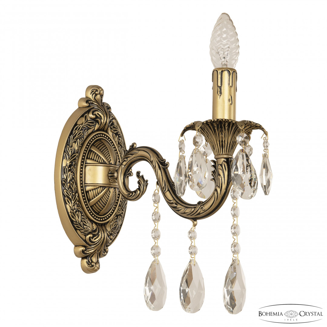Бра хрустальные AL7901B10/1/175 A AGB Bohemia Ivele Crystal
