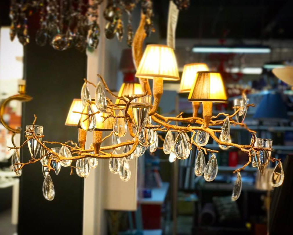 Люстра Serip CT3196/6 RO/12+11+10/F+D