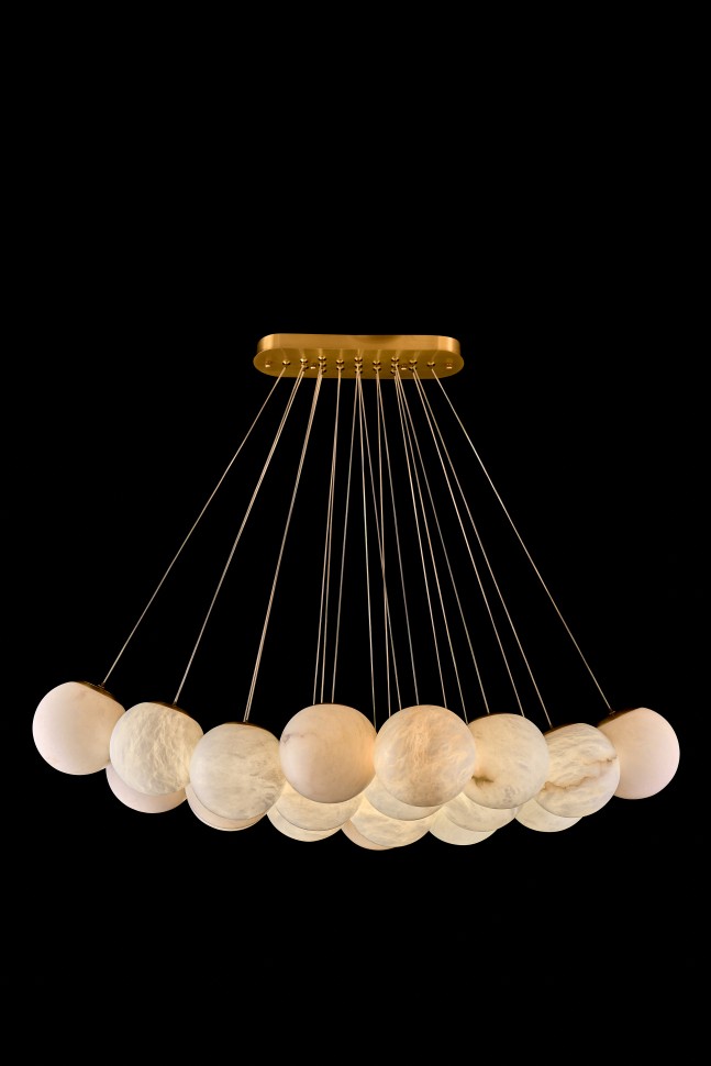 Люстра подвесная Fluorite FL1048-19PO