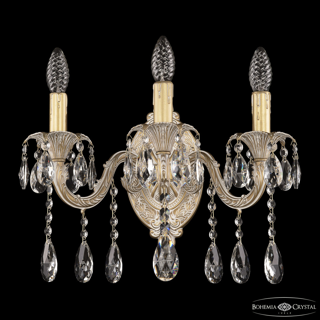 Бра хрустальные AL7901B10/3/175 A AGW Bohemia Ivele Crystal