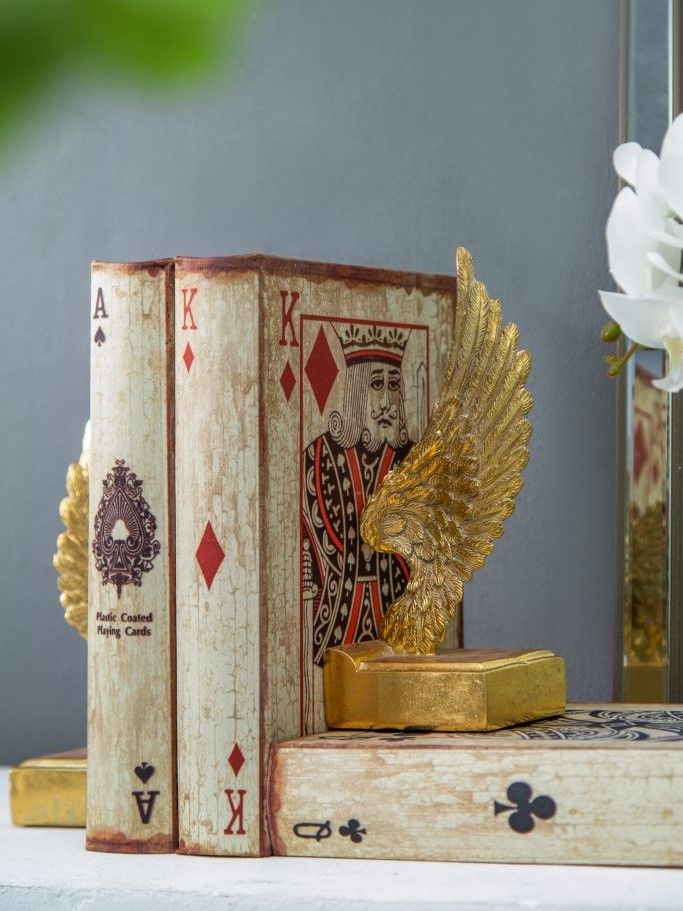 Держатели для книг Крылья, набор Glasar 77599