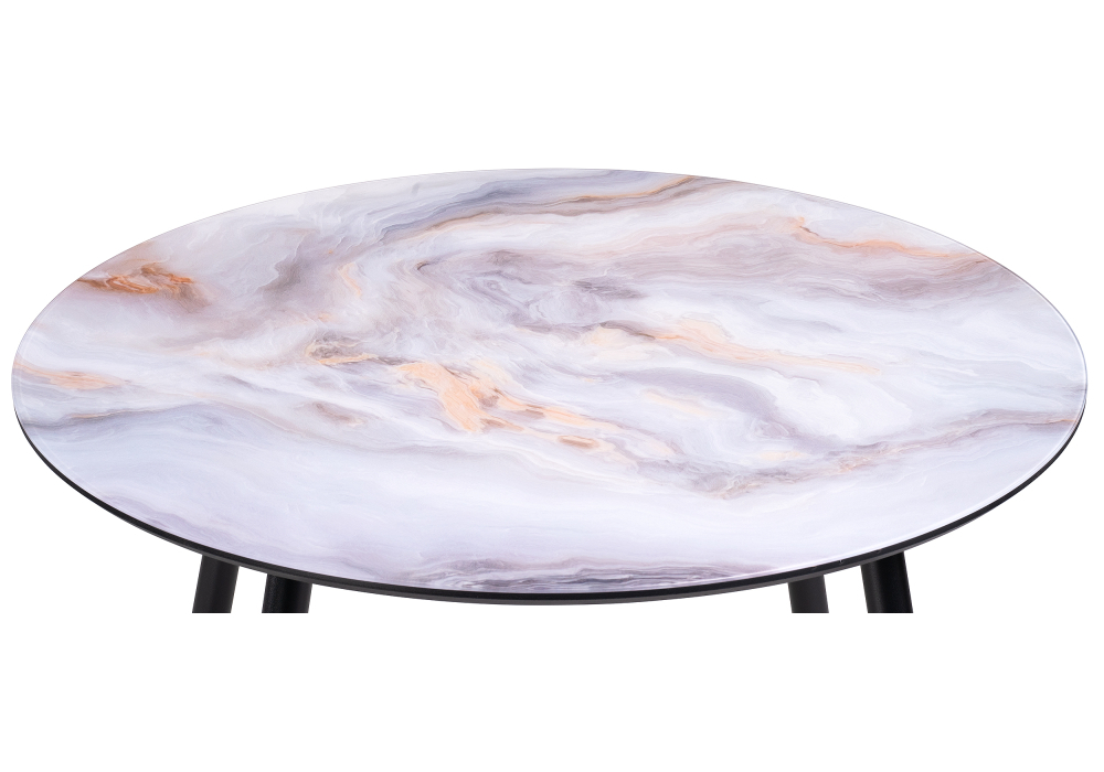 Стол Woodville Анселм кианит / черный 500930