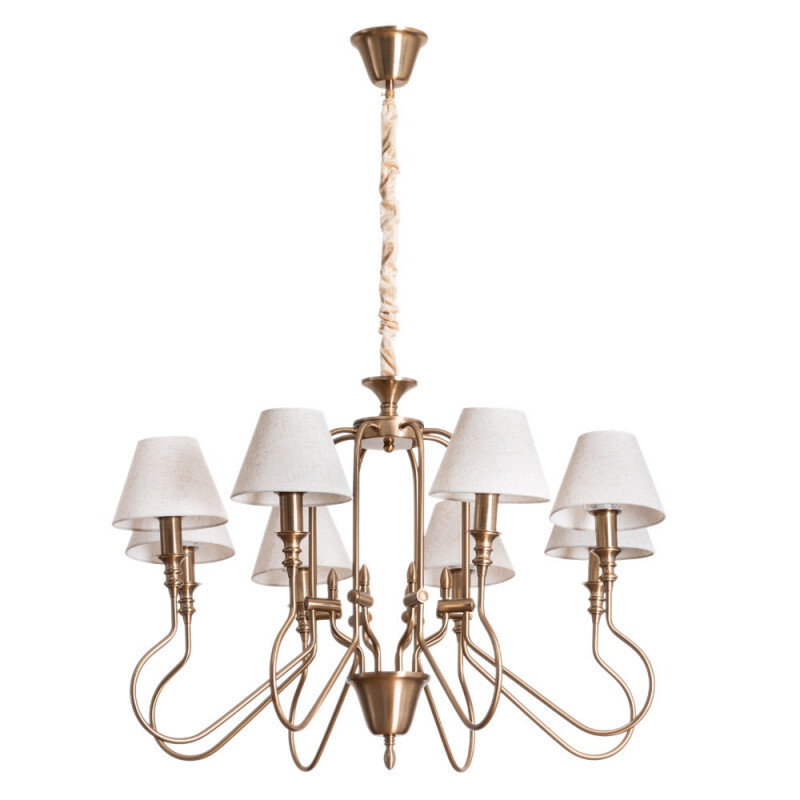 Подвесная люстра Arte Lamp A6086LM-8PB