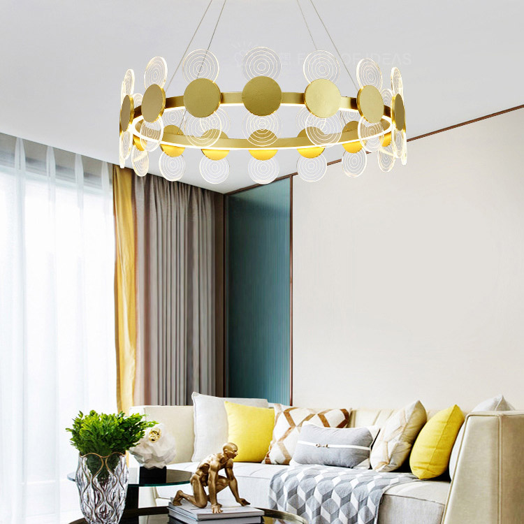 Подвесная люстра GEMMA D80 4000К by ImperiumLoft