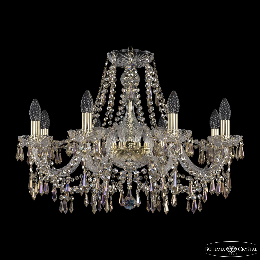 Люстра хрустальная 1403/8/240 G R801